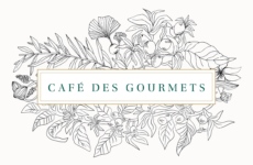 Identité visuelle du Café des Gourmets à Bastia